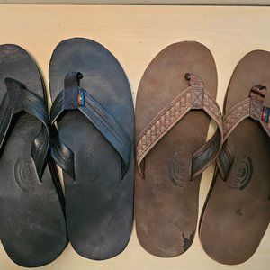 Men's Rainbow Sandals (2 pairs) - XL